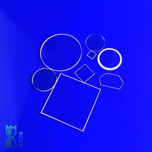 Factory High Transparencye Fused Silica For Optical Window Custom Irregular