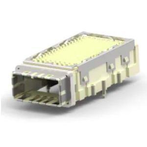 China CXP Receptacle Assembly 2149157-1 125Gb/s Max With Heat Sink on sale