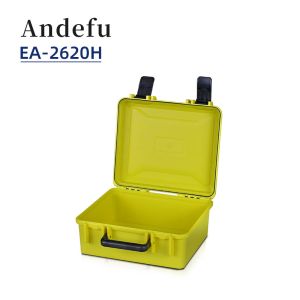 PP Plastic Portable Storage Tool Box with Dual-Angle Stability, Upgraded Locking