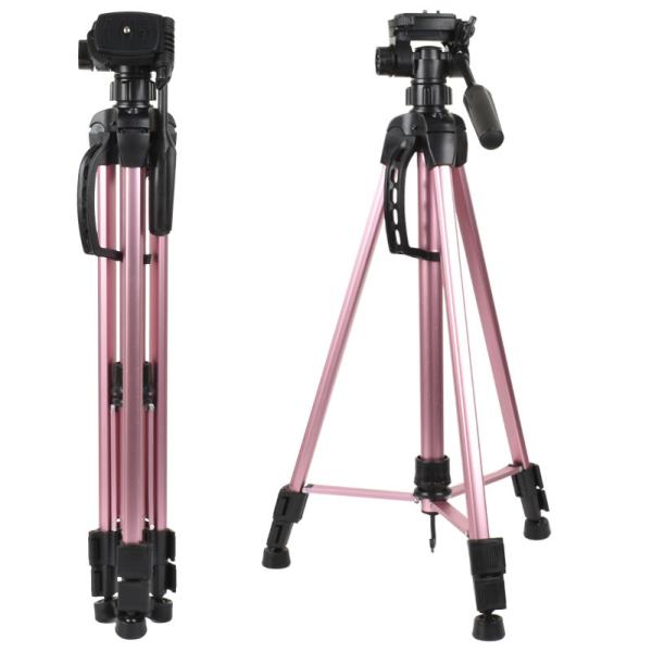 Quality Portable Adjustable Camera Tripod 60 Inch Aluminum Lightweight for sale