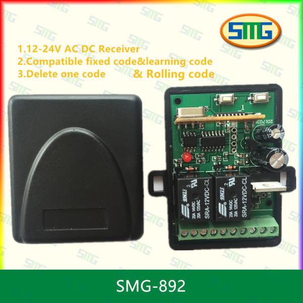 Quality SMG-892 2 channel rolling code universal controller remotes for sale
