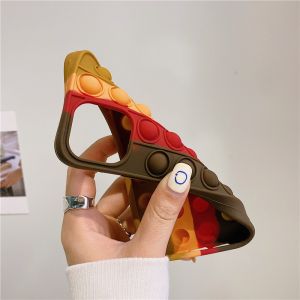 Push Bubble Silicone Phone Case For IPhone 11 12 Pro Max Mini X XS XR XSMAX 8 7