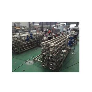 Tube In Tube Pasteurization Machine for Tomato Paste at Inlet Temperature 20-30