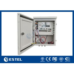 Outdoor Solar Powered Smart Cabinet With MPPT Controller Rated Discharge Current