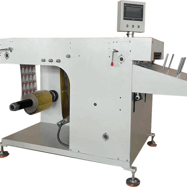 Quality Sheet Cutting Machine Accurately Cut With Color Tracking Input Length Data Max Unwind Diameter 600mm 700kg for sale