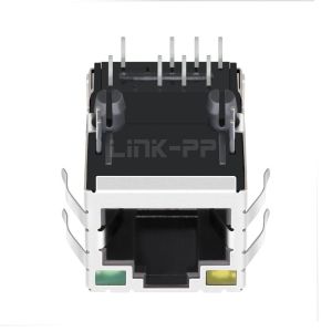 LPJ16258ADNL RJ45 Connector with 10/100 Base-T Integrated Magnetics Jack For PoE