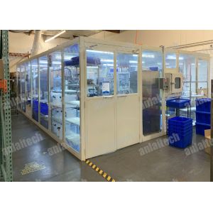 FFU Softwall Clean Booth Modularity Pharmaceutical Non Dust 2745m3/H