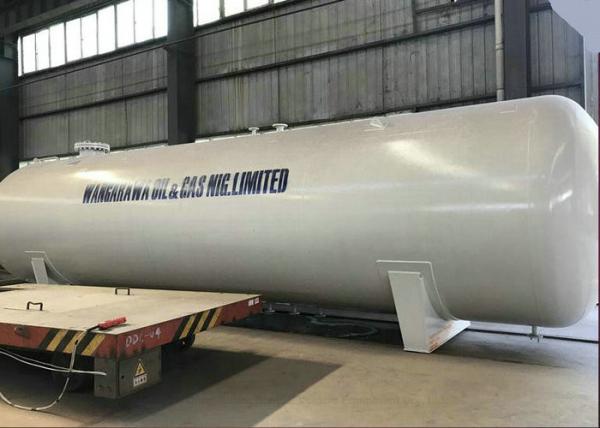 Quality Industrial Steel 25T LPG Gas Tank 60m3 , Bullet Storage Tank ASME Standard for sale