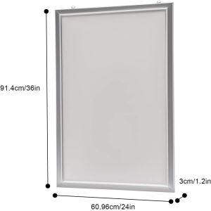 LED Backlit Movie Poster Frame Lightbox Art Picture Light Box Sign