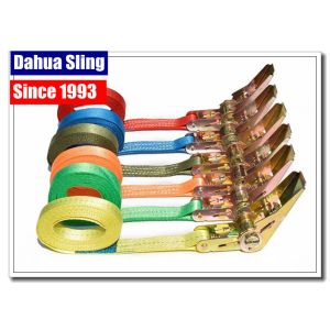 Black / Silver Ratchet Strap Hooks C / W Hook For Keeper Lashing Strap