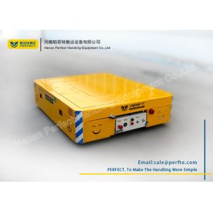 Battery Power Feeding Steel Structure Rail Transfer Cart for Transferring