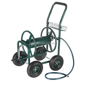 Dimension L x W x H 60*102*42.5 Garden Watering Hose Reel Cart for Convenient