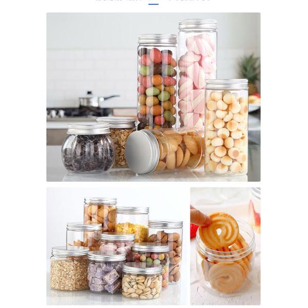 Quality Customized Plastic Cosmetic Jar With Gasket Seal for sale