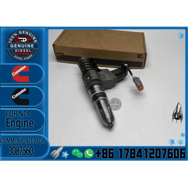 Factory OEM quality Brand New Diesel Common Rail Fuel Injector Assembly 4307516 3087560 4384360 for C ummins N14 engine