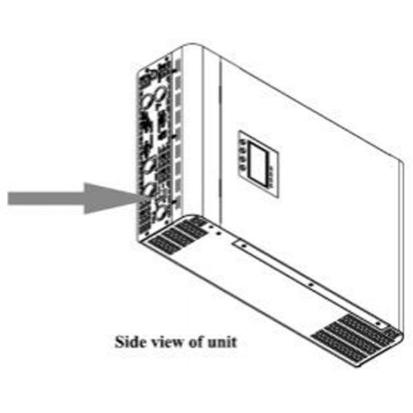 Multi Function Home Backup Power Inverter LCD Display 3000VA 24V Automatic Solar Inverter With Intelligent System