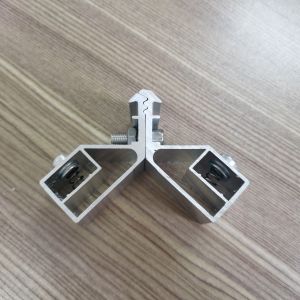 Height 10.5-40mm Aluminum Hardware Corner Joint connector For Top-Hung Casement