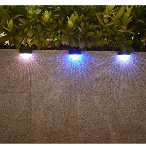 China Decorative Solar Fence Landscape  Lights Solar Garden Light For Garden Path Yard Square on sale