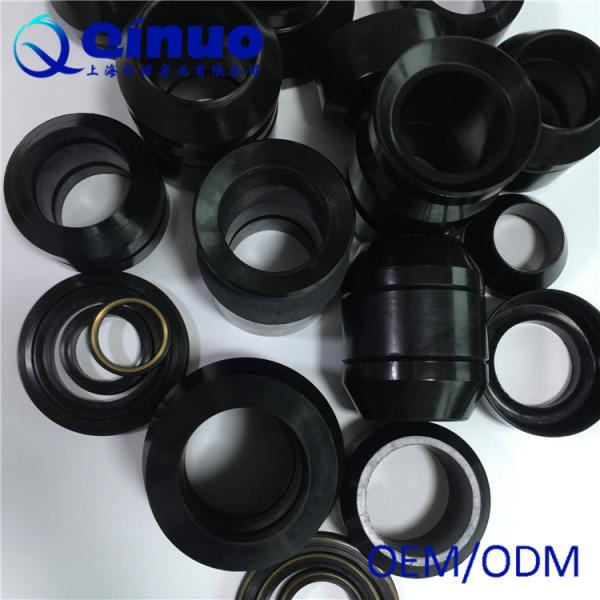 Oil And Gas Rubber Packer Cup Black Color Ageing Resistance Weather Resistant