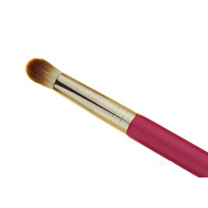 Precision Pointed Synthetic Concealer Brush Pink Makeup Brushes For Travel
