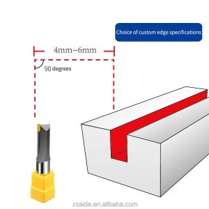 Stable Multiscene Acrylic Edge Grooving Device , 3000W Acrylic Trimming Machine
