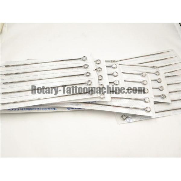 1014RL High Quality Assorted Sterile Tattoo Needles With Sterilization Indicator , 316 Stainless Steel 50pcs of pack
