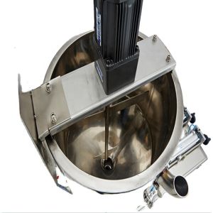 Semi-Automatic Industrial Filling Machine 0.4 Mpa Lipstick Heating Stirring