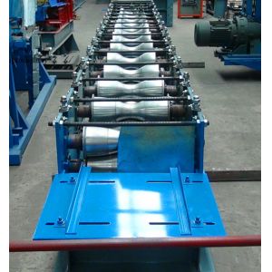 Wholesale Durable Ridge Cap Roll Forming Machine 8 - 15 M / Min Production Capacity For Building from china suppliers