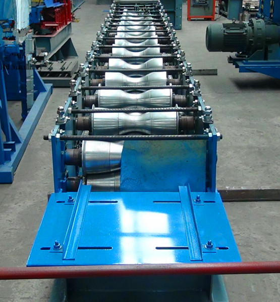 Durable Ridge Cap Roll Forming Machine 8 - 15 M / Min Production Capacity For