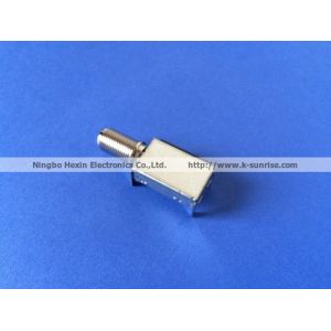 Wholesale catv shield can with f connector from china suppliers