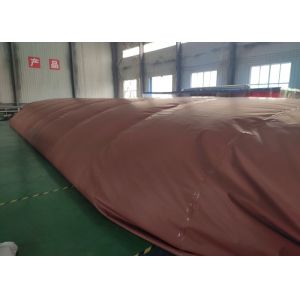 PVC Mesh Cloth Home Biogas Digester Leak Free Customized