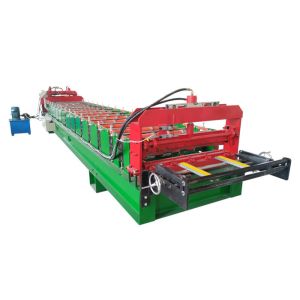 trapezoid roof panel cold Sheet Metal Roll Forming Machines add crimping