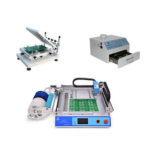 Efficient Manual Operation Desktop SMT Pick And Place Machine 37kg