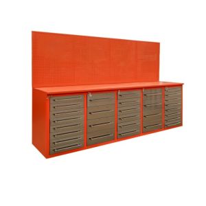 Tool Workshop Drawers Chest with Cold Rolled Steel Cabinet and Heavy Duty Metal