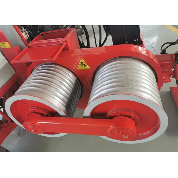 Quality 750mm 180kN Electric Cable Pulling Winch Machine With 325hp Engine for sale
