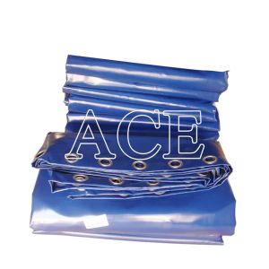 1000D*1000D Yarn Count Plain Style Custom Size 650gsm 900gsm 8m per 10m Pond PVC