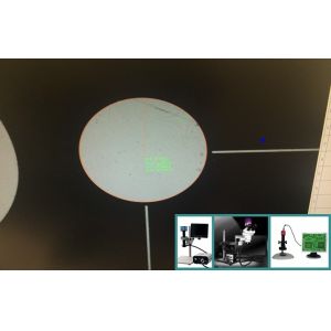 Black HD Microscope Camera , High Resolution Mini Microscope Camera With Power