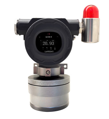4 In 1 Fixed Gas Detector Explosion-Proof Continuous Monitoring with IP66/68