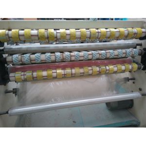 Auto Labeling Adhesive BOPP Gum Tape Slitter Rewinder Machine