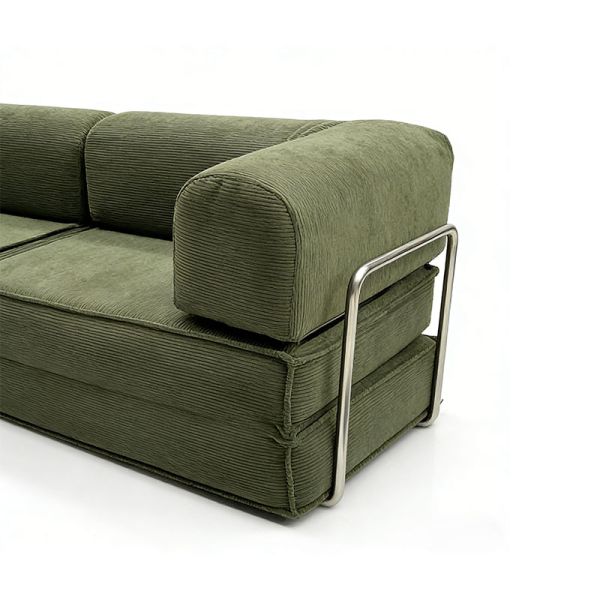 Vacuum Compressed Sofa Bed In Box Modular Sponge Filling Unpacking Friendly Apartment Living Furniture
