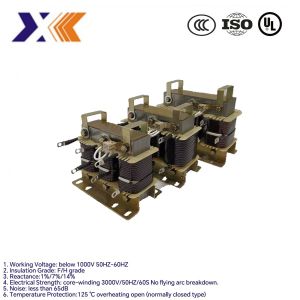 200kw 450A Three Phase Reactor with Customized Package Type and 1.401mh