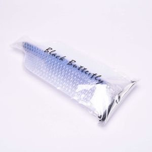 Leak Proof PVC Plastic Bubble Wrap Wine Bags , Reusable Wine Bottle Protector
