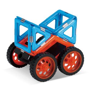 Motorcycle Toy Magnetic Shapes Building Set Smart DIY Assembling For 3 Years+