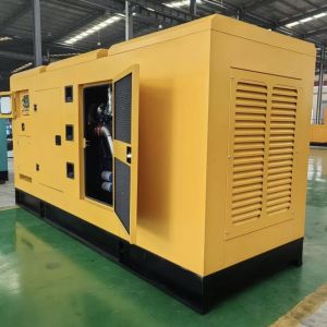 Soundproof Power Station 900KW 1125KVA Powerful Diesel Generator Set
