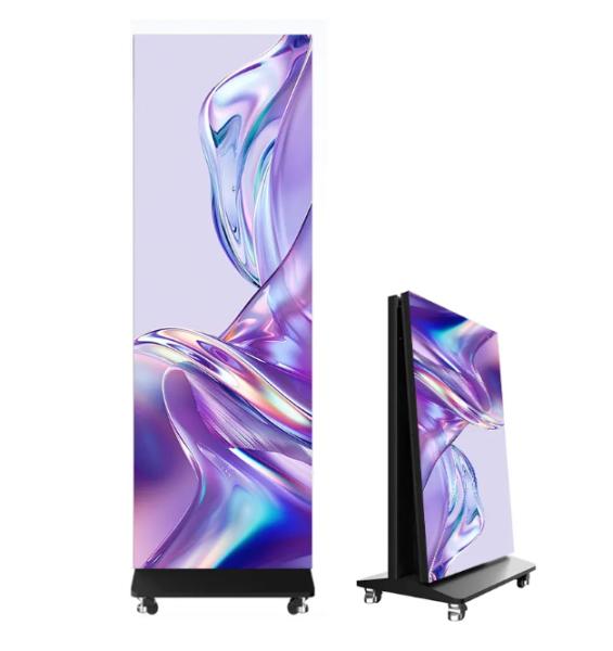 P1.53 Foldable LED poster screen LED Poster Display