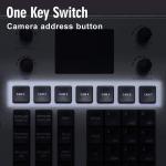 RS422 PTZ Keyboard Controller LCD IP Joystick Controller for PTZ camera