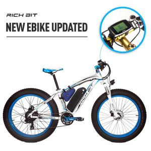 US EU STOCK 1000W High Power Electric Bike Fat Tire All Terrain 21 Speed 17Ah 26