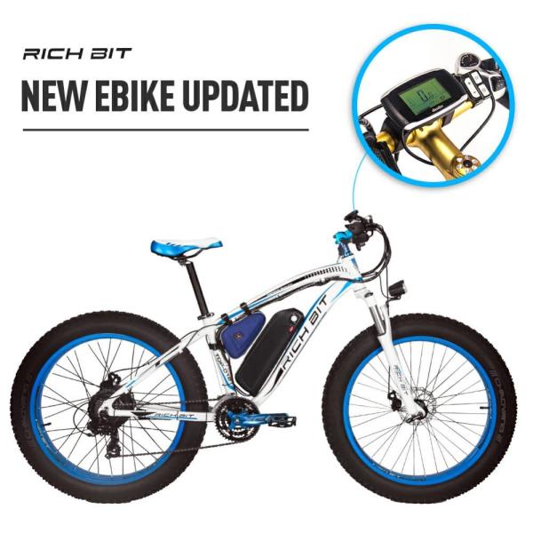 US EU STOCK 1000W High Power Electric Bike Fat Tire All Terrain 21 Speed 17Ah 26
