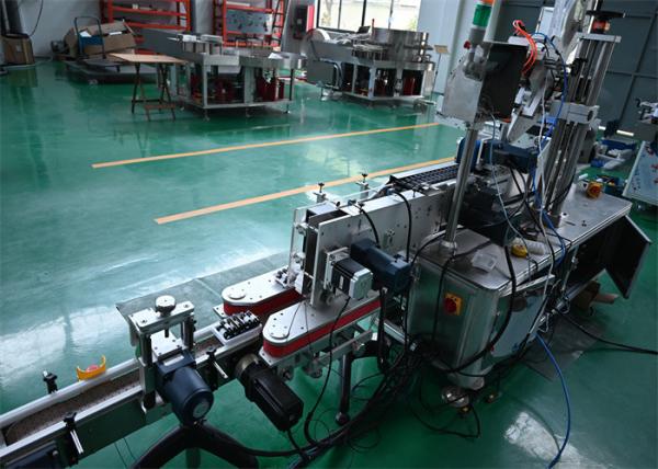 Quality PLC Controlled Automatic Paper Labeling Machine for Sustainable Wrap around and Front Back Labels for sale