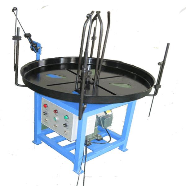Blue Painting Wire Decoiler Auxilliary Equipment For Spring Machine 200kg