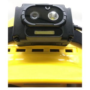 LED Lamp Hardhat Security Camera With 120° Wide Angle And Laser Assisted